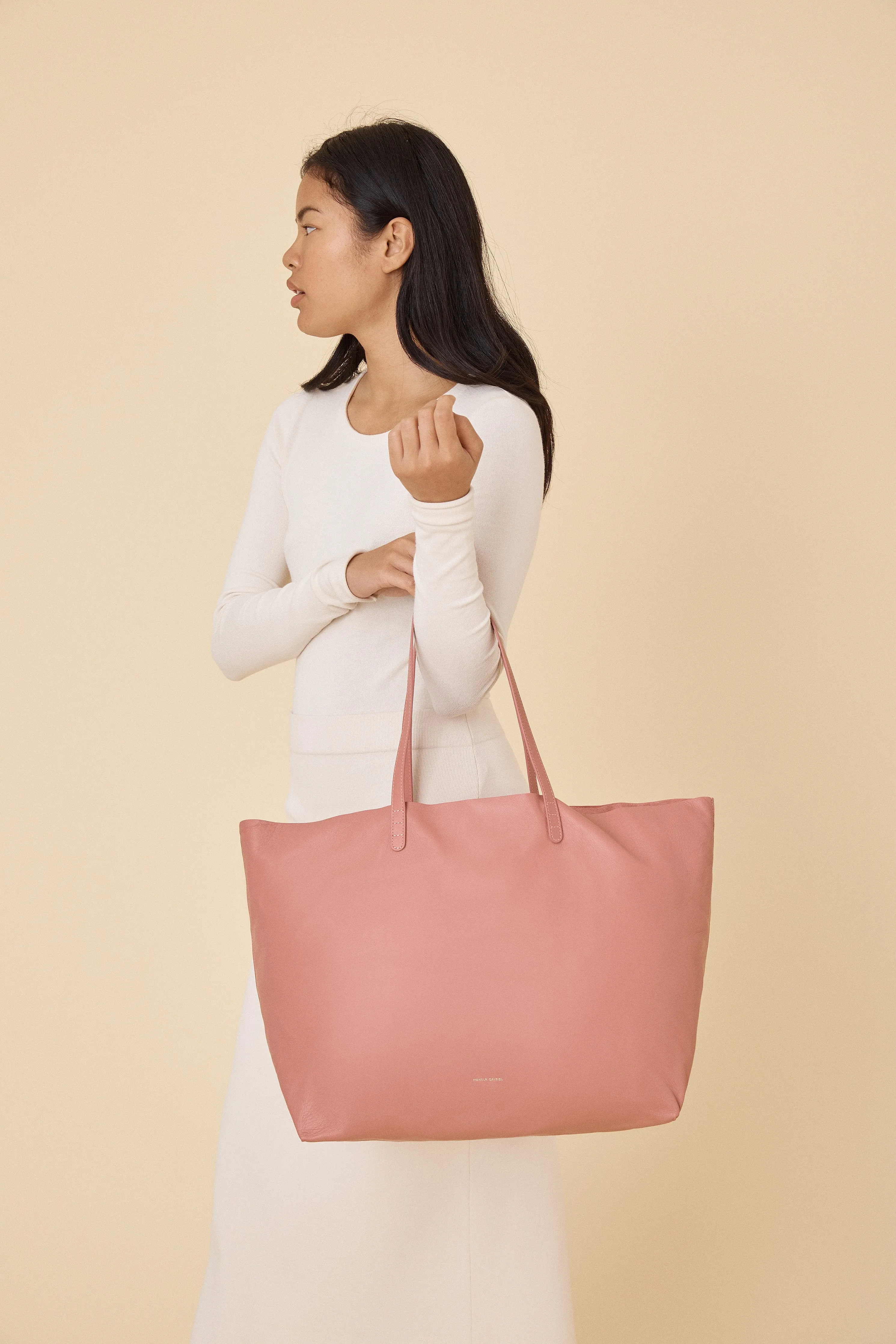 Oversized Tote - Blush