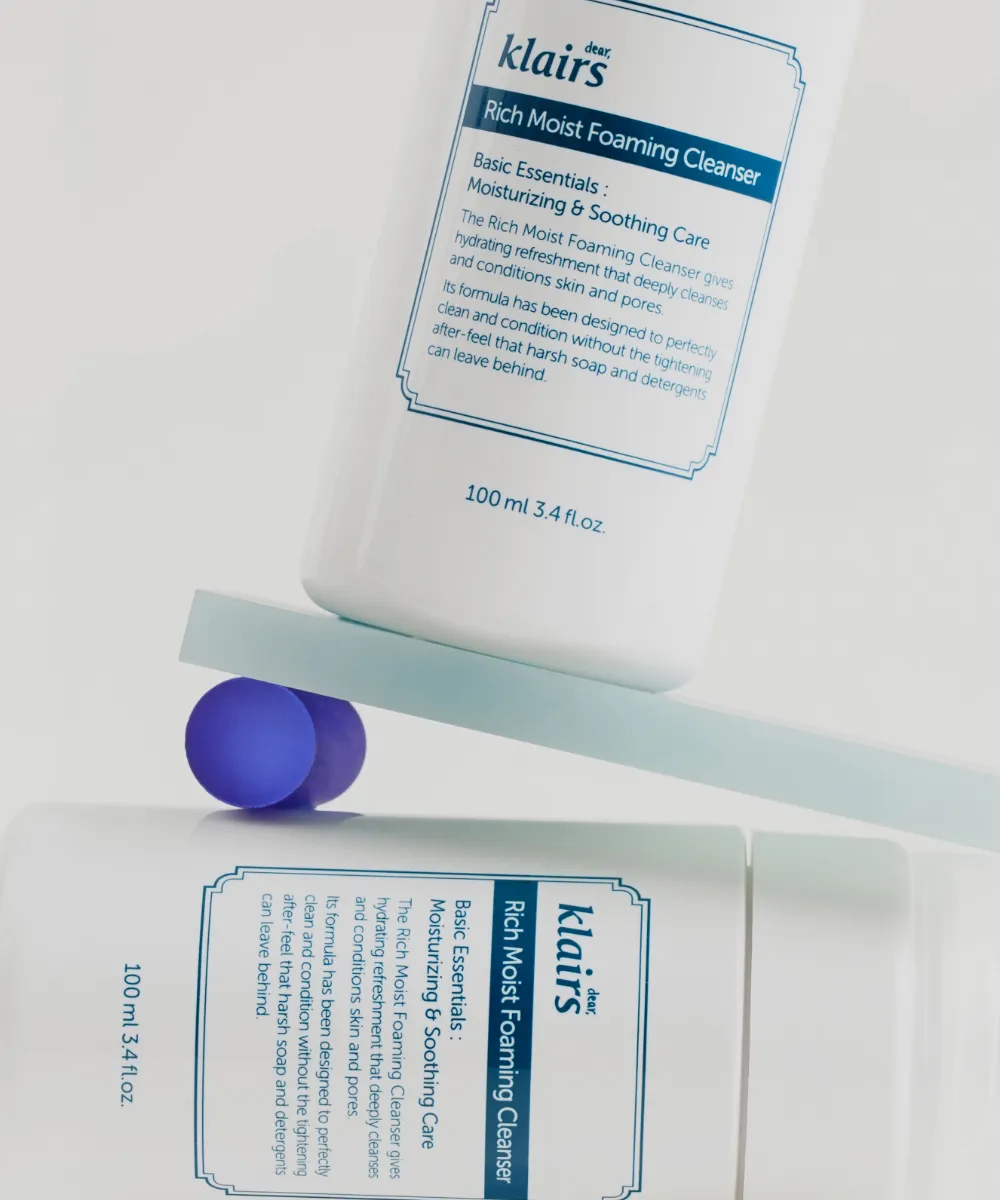 Rich Moist Foaming Cleanser