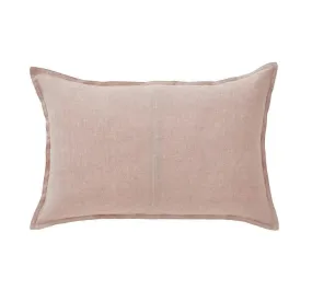 Weave Como Lumbar Cushion - Blush