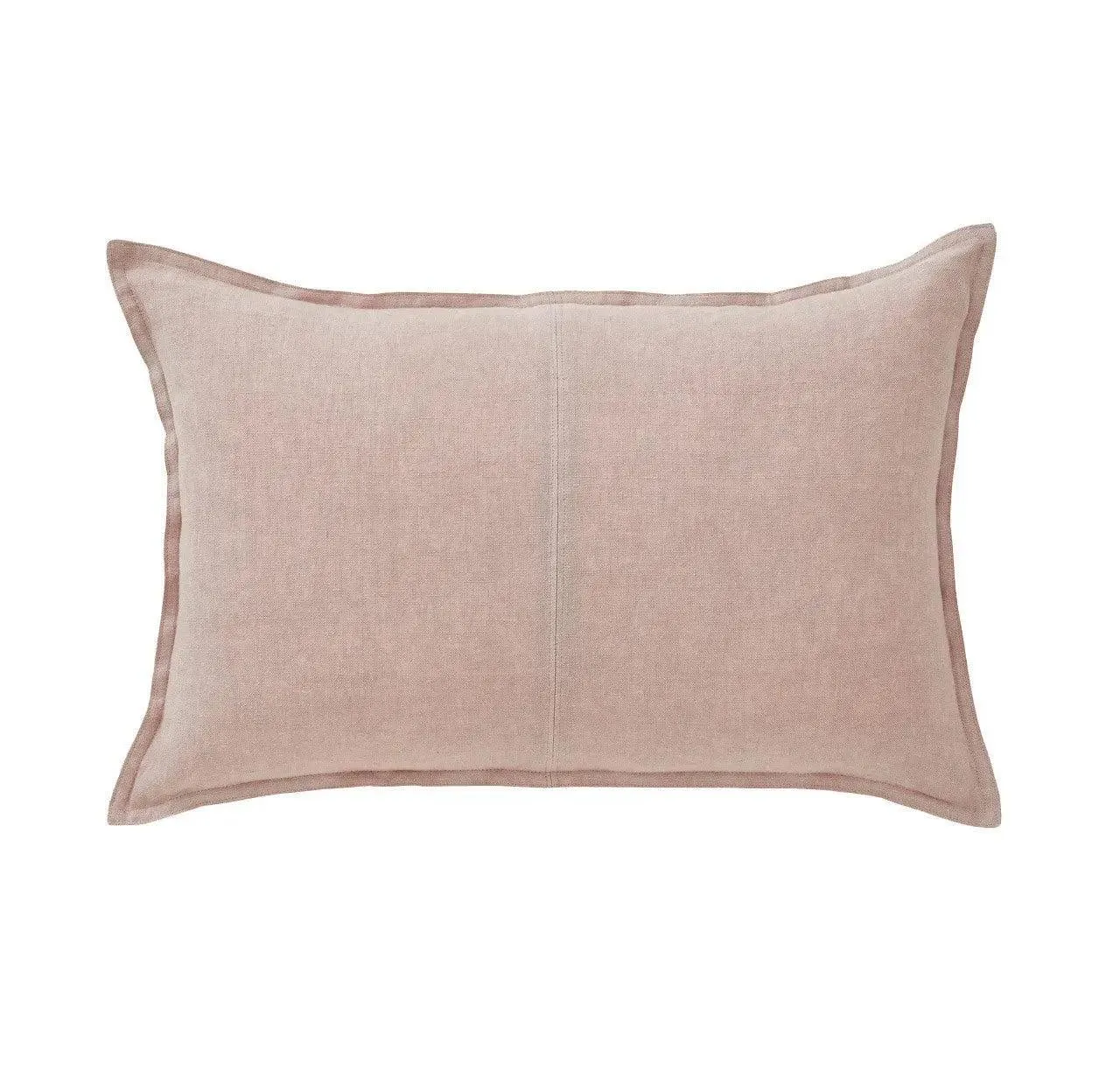 Weave Como Lumbar Cushion - Blush