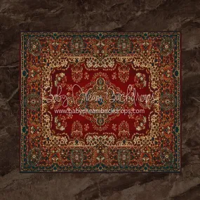 X Drop Holiday Rug (CC)